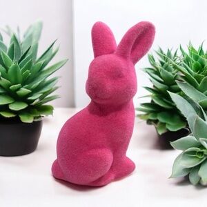 Vibrant Pink Bunny Decor